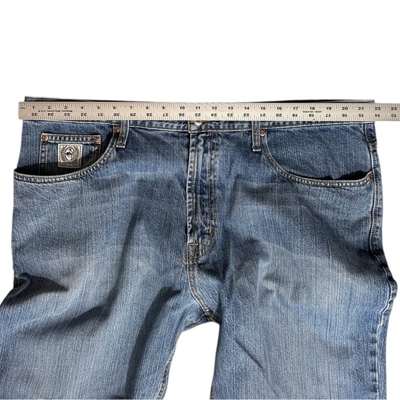 CINCH White Label 100% Cotton Relaxed Fit Jeans MB92834003 Cowboy Western 42x34 - Picture 4 of 10
